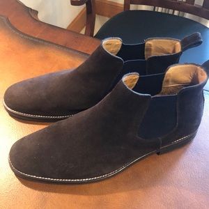 Peter Millar Suede Chelsea Boots